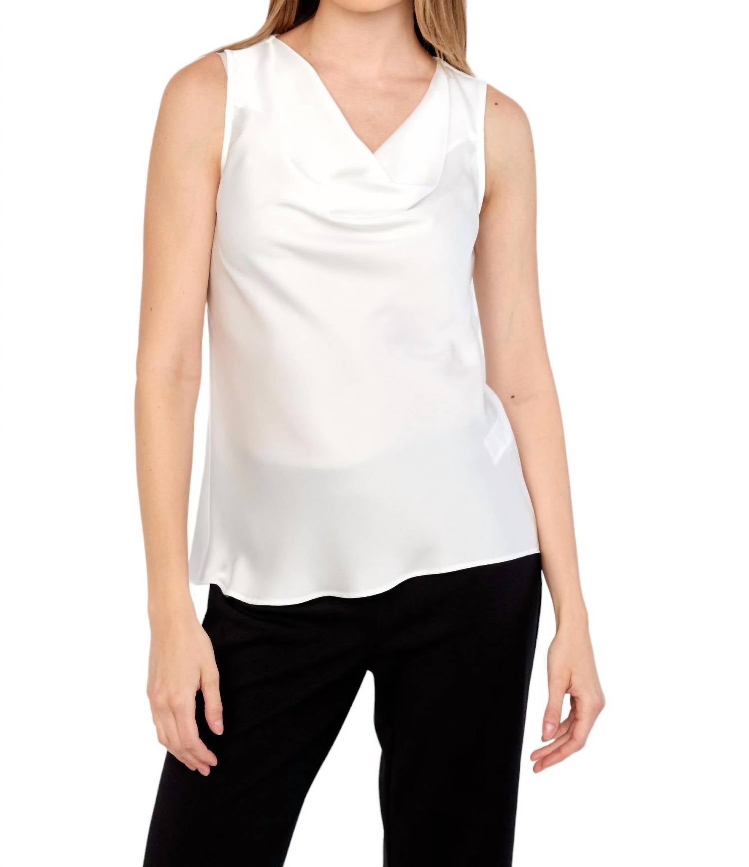 Атласная майка цвета ванили Joseph Ribkoff, цвет vanilla
Атласная майка цвета ванили Joseph Ribkoff, цвет vanilla