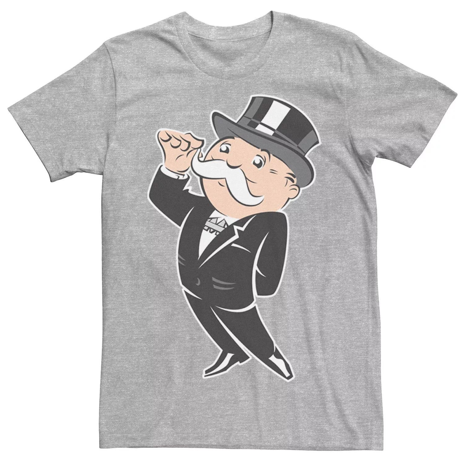 Мужская футболка с портретом Monopoly Rich Uncle Pennybags Licensed Character
Мужская футболка с портретом Monopoly Rich Uncle Pennybags Licensed Character