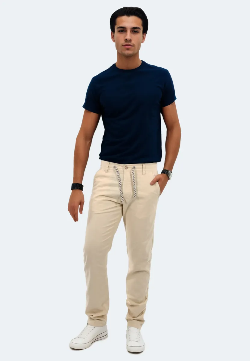 Брюки из ткани Indicode "Инборис", с внутренней кулиской, бежевый
Брюки из ткани Indicode "Инборис", с внутренней кулиской, бежевый