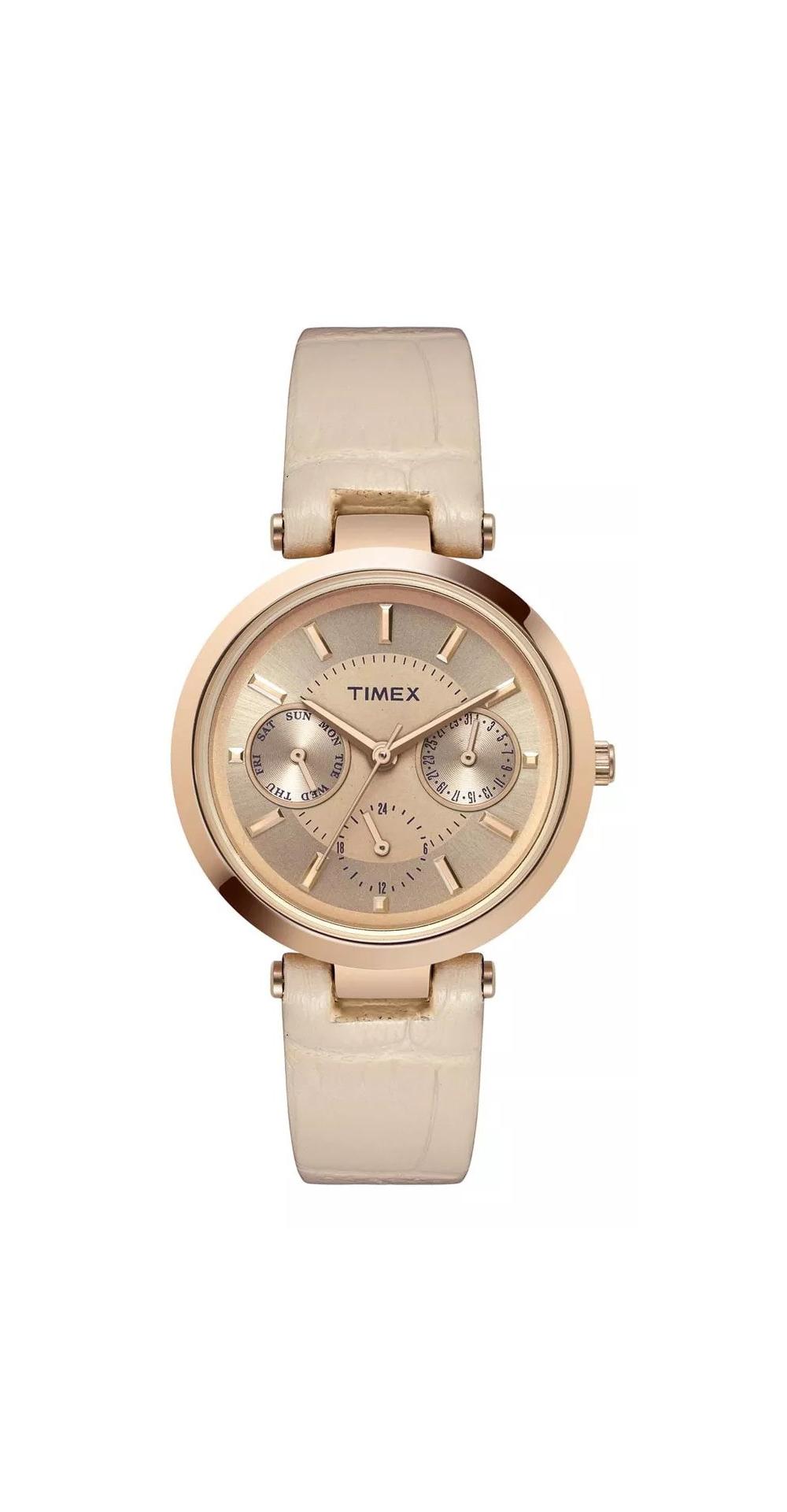 Женские часы Timex Classic 34 мм с розовым ремешком цвета розового золота Timex, золотой
Женские часы Timex Classic 34 мм с розовым ремешком цвета розового золота Timex, золотой