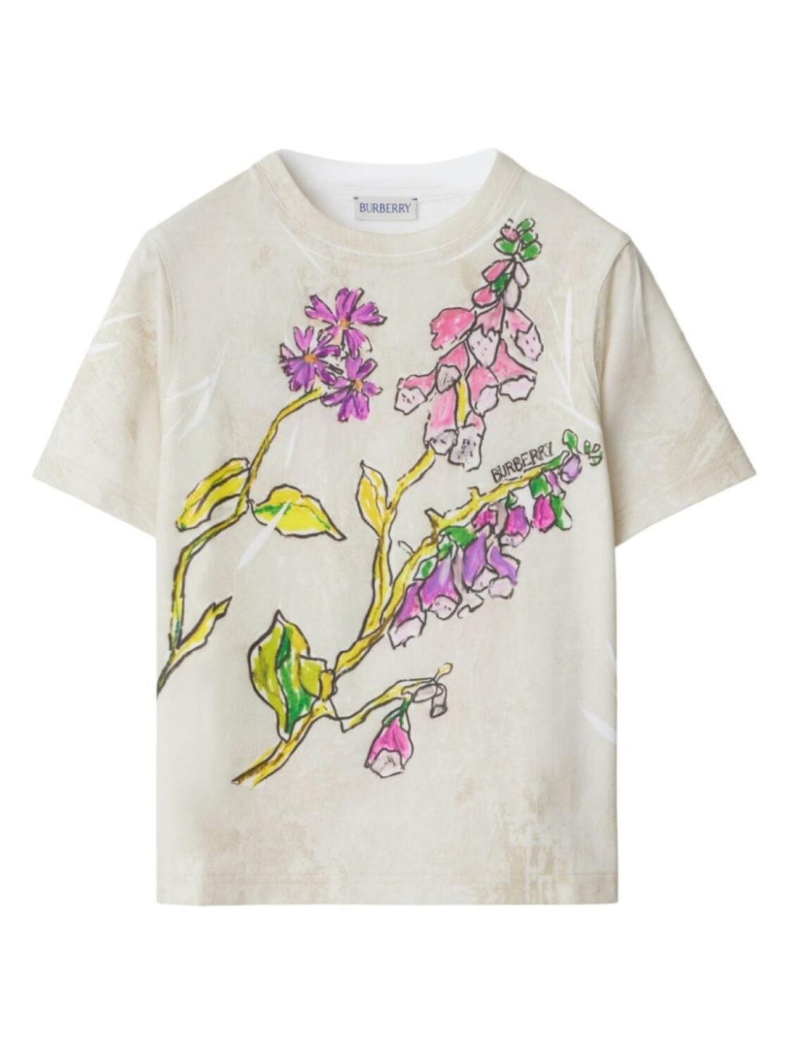 Burberry Kids футболка из хлопка с цветочным принтом, нейтральный цвет
Burberry Kids футболка из хлопка с цветочным принтом, нейтральный цвет