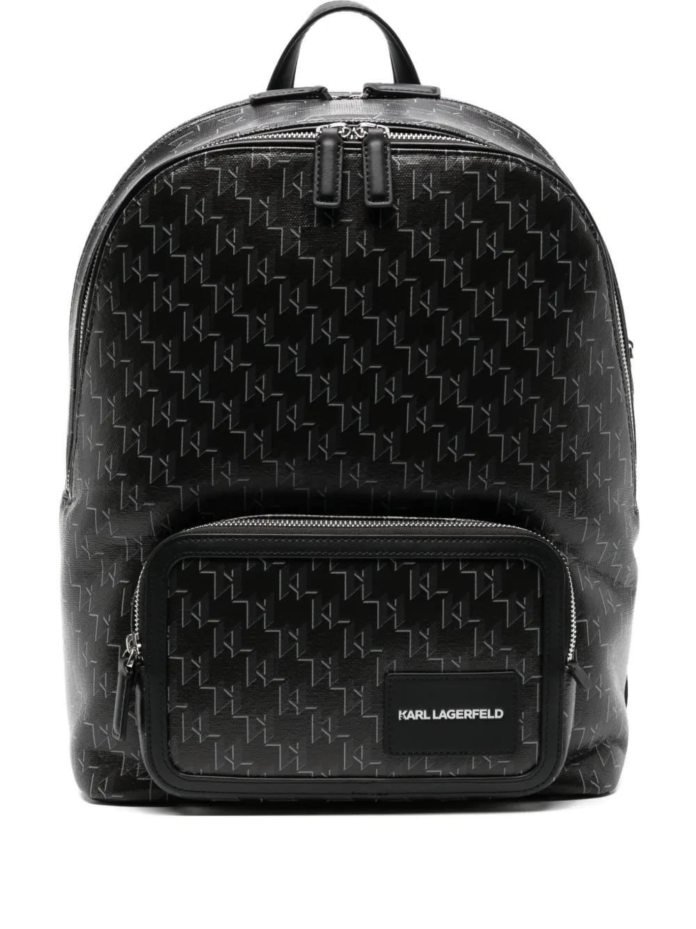 Рюкзак с монограммой и логотипом KARL LAGERFELD, черный
Рюкзак с монограммой и логотипом KARL LAGERFELD, черный