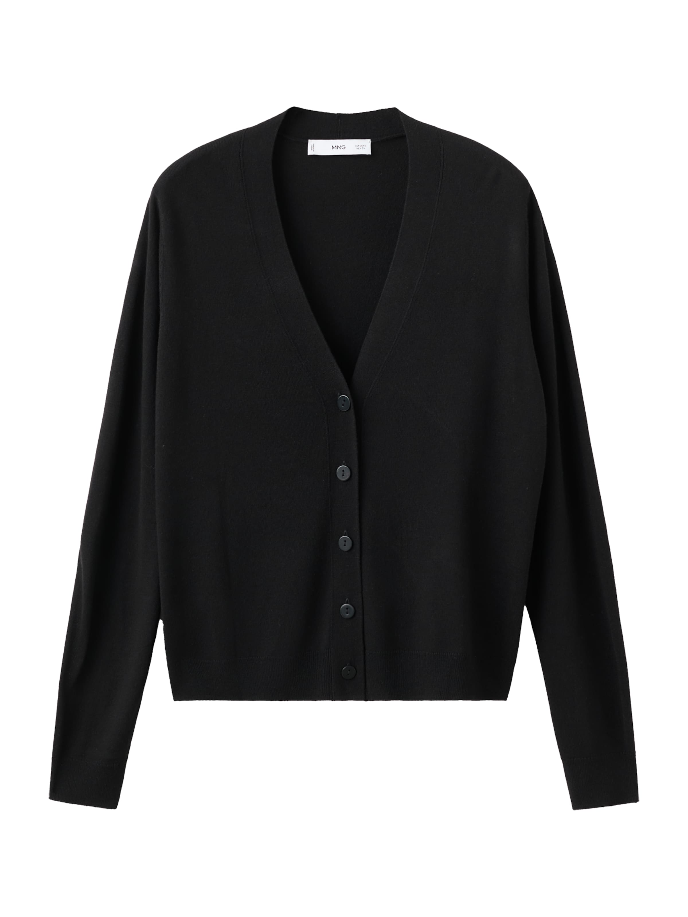 MANGO Кардиган 'LUCCAV' вязаный черный
MANGO Кардиган 'LUCCAV' вязаный черный
