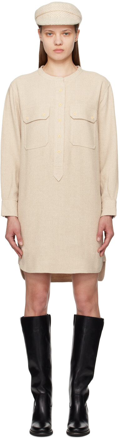 Бежевое мини-платье Venoya Isabel Marant Etoile
Бежевое мини-платье Venoya Isabel Marant Etoile