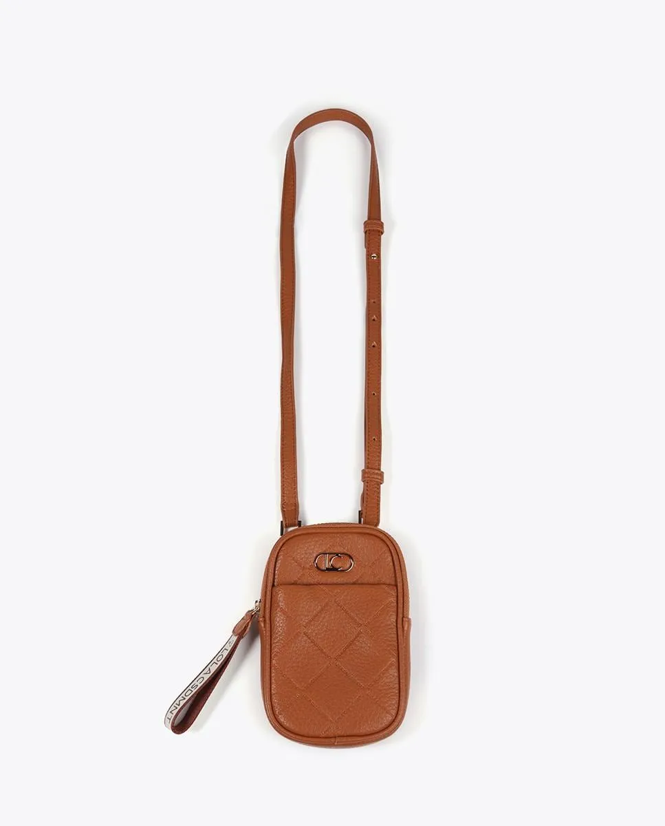 Женская сумка для телефона на молнии Lola Casademunt, коричневый
Женская сумка для телефона на молнии Lola Casademunt, коричневый