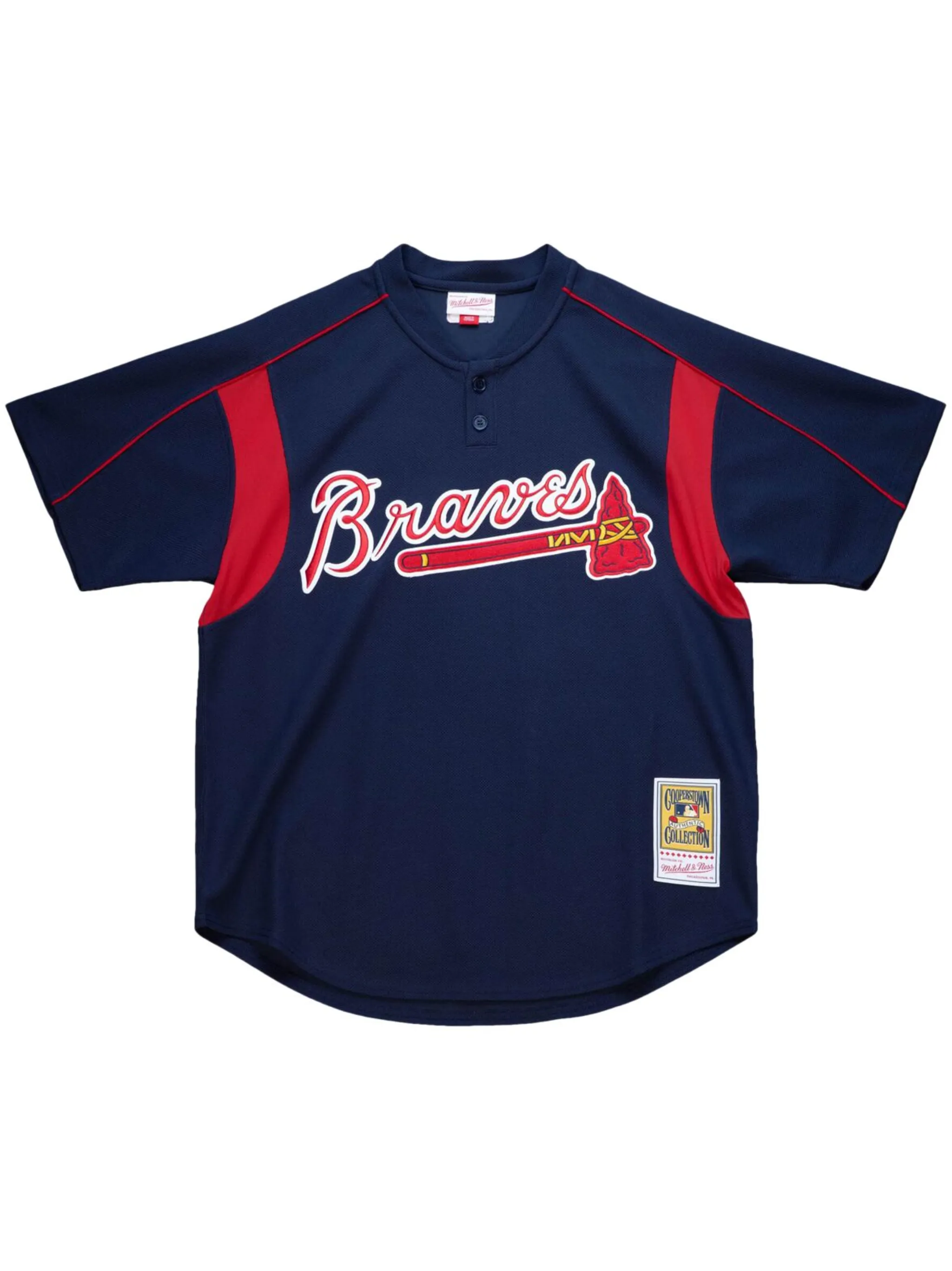 Топ MLB Atlanta Braves 2003 Greg Maddux Mitchell & Ness, синий
Топ MLB Atlanta Braves 2003 Greg Maddux Mitchell & Ness, синий