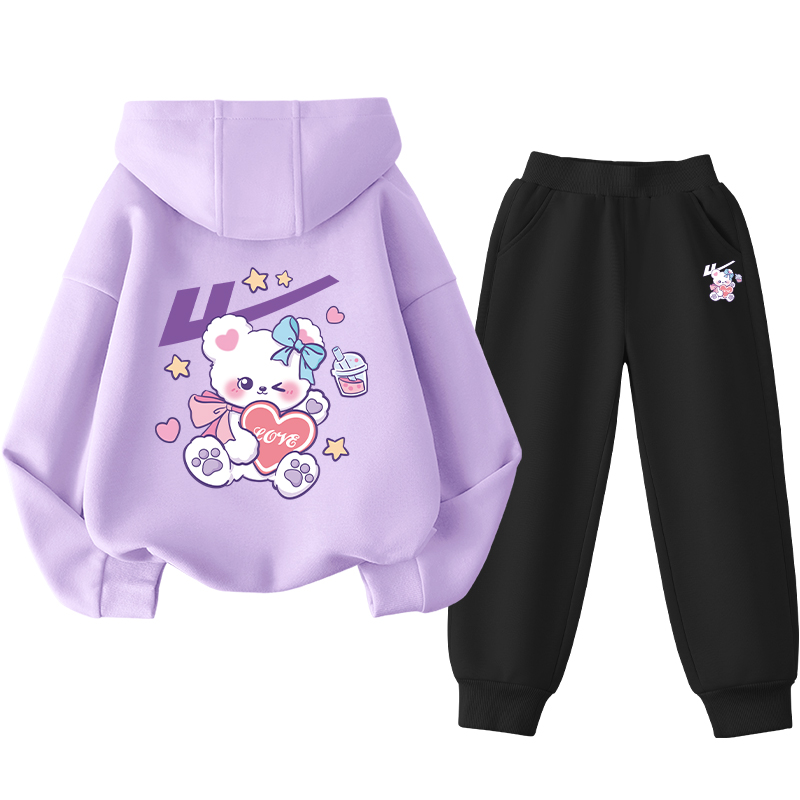 Warrior Casual Sportswear Подростковая Спортивная Одежда, Светло-Фиолетовый/Медвежонок с Сердцем-Черный/Медвежонок с Сердцем K 
Warrior Casual Sportswear Подростковая Спортивная Одежда, Светло-Фиолетовый/Медвежонок с Сердцем-Черный/Медвежонок с Сердцем K