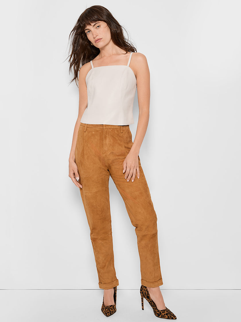 Брюки Denise из переработанной замши As By Df, коричневый
Брюки Denise из переработанной замши As By Df, коричневый