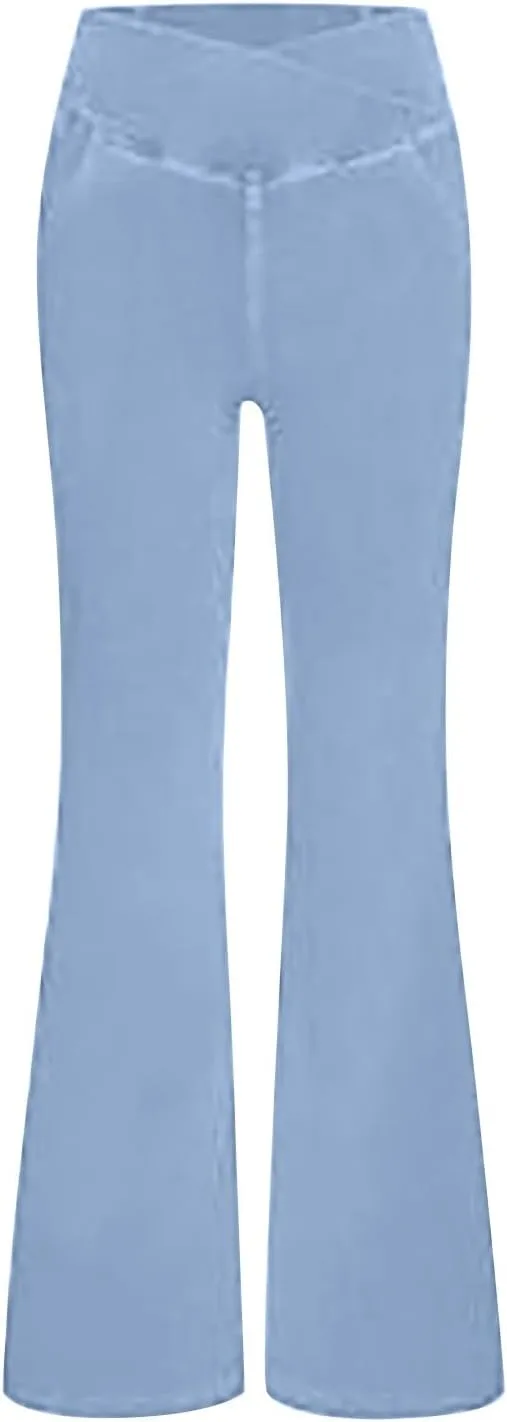 Женские джинсы с высокой талией и расклешенным кроем LCMTWX
Женские джинсы с высокой талией и расклешенным кроем LCMTWX