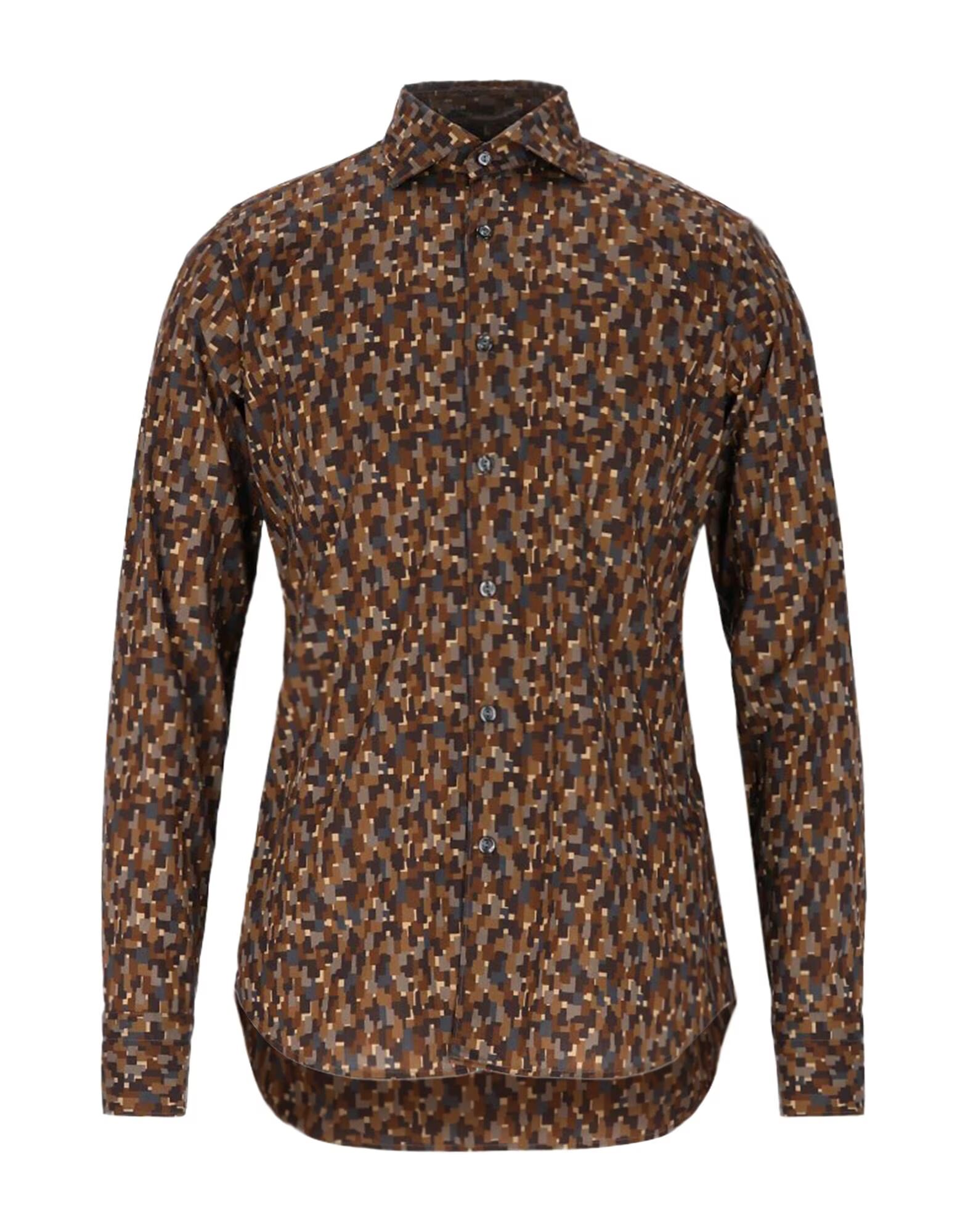 Рубашка Tintoria Mattei 954, коричневый
Рубашка Tintoria Mattei 954, коричневый