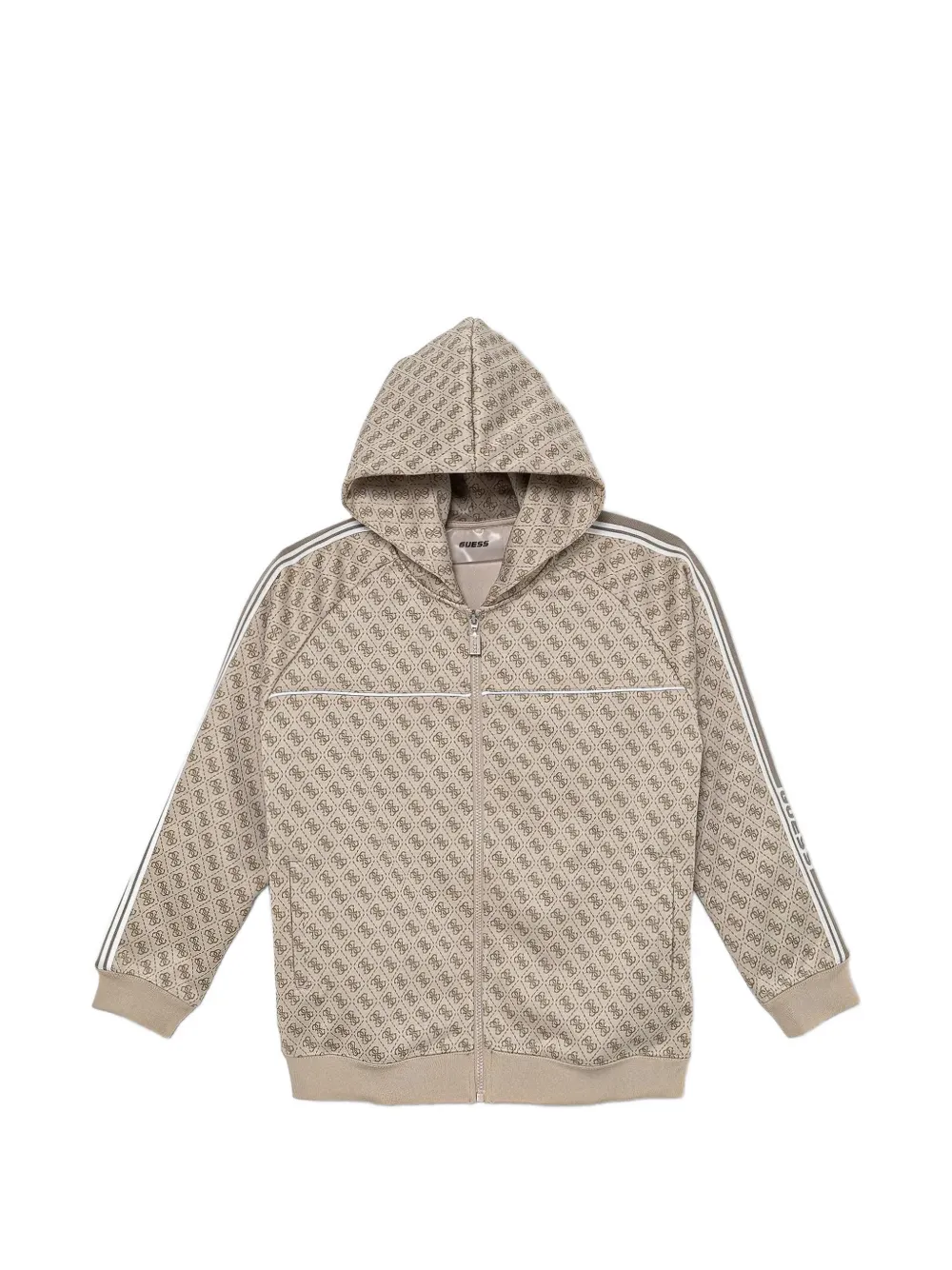Худи на молнии с монограммой Guess Kids, бежевый
Худи на молнии с монограммой Guess Kids, бежевый