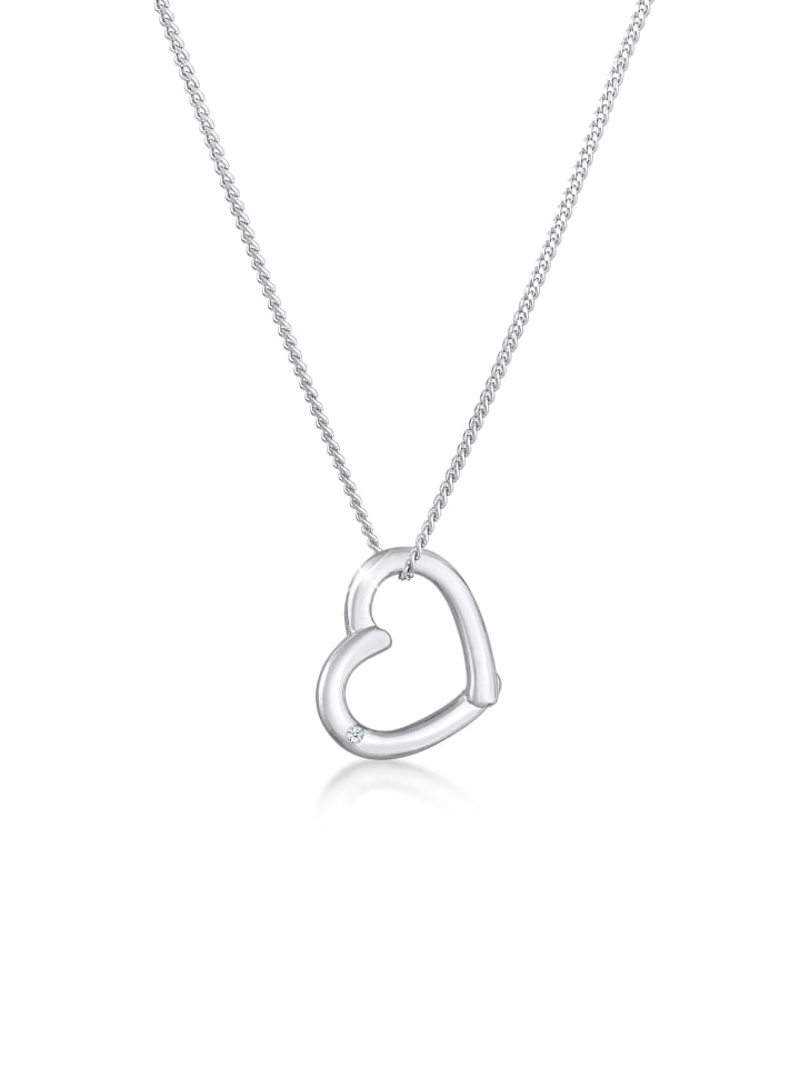 Elli DIAMONDS Колье из серебра 925 пробы в форме сердца белого цвета
Elli DIAMONDS Колье из серебра 925 пробы в форме сердца белого цвета