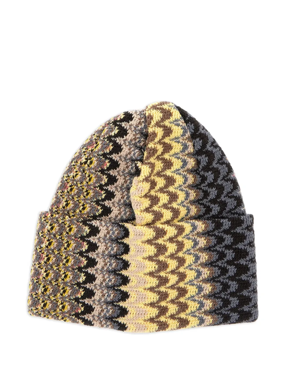 Шапка бини с узором зигзаг Missoni, нейтральный
Шапка бини с узором зигзаг Missoni, нейтральный