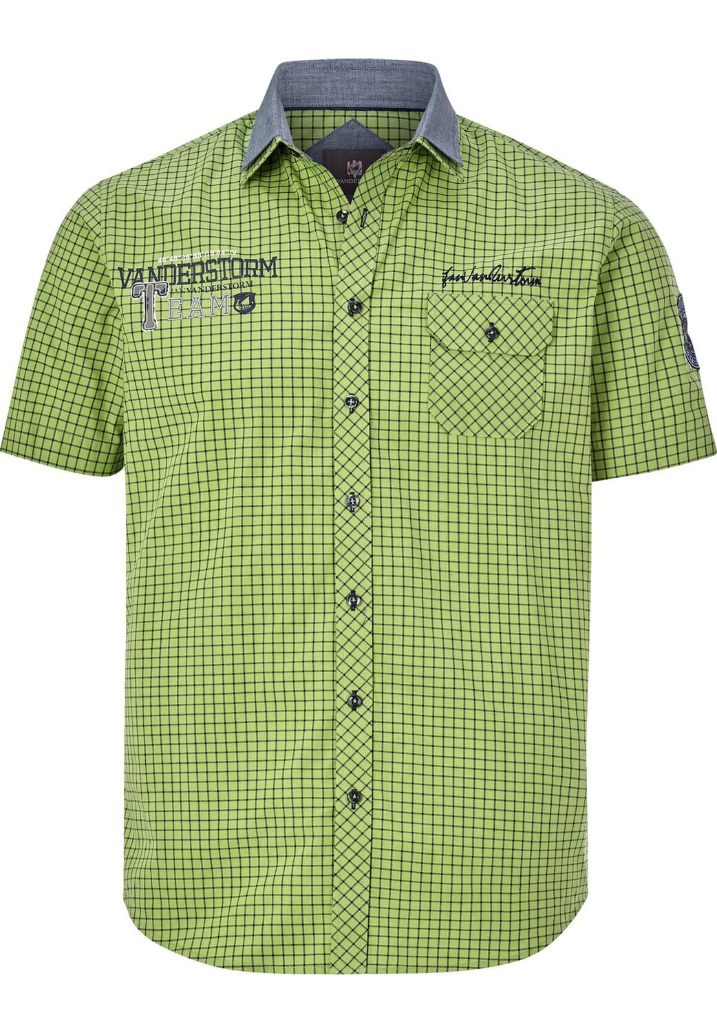 Рубашка с коротким рукавом RUTGER JAN VANDERSTORM, цвет Hellgrün
Рубашка с коротким рукавом RUTGER JAN VANDERSTORM, цвет Hellgrün