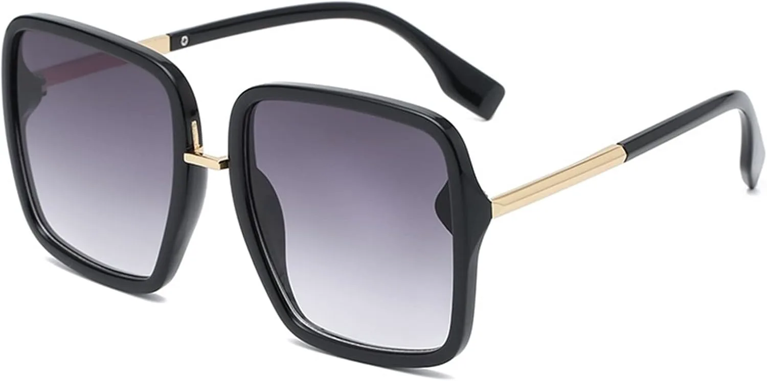 Солнцезащитные очки XINXIN в квадратной оправе большого размера для мужчин и женщин, для отдыха на природе, пляжа и вождения (цвет: B, размер: средний), B
Солнцезащитные очки XINXIN в квадратной оправе большого размера для мужчин и женщин, для отдыха на природе, пляжа и вождения (цвет: B, размер: средний), B