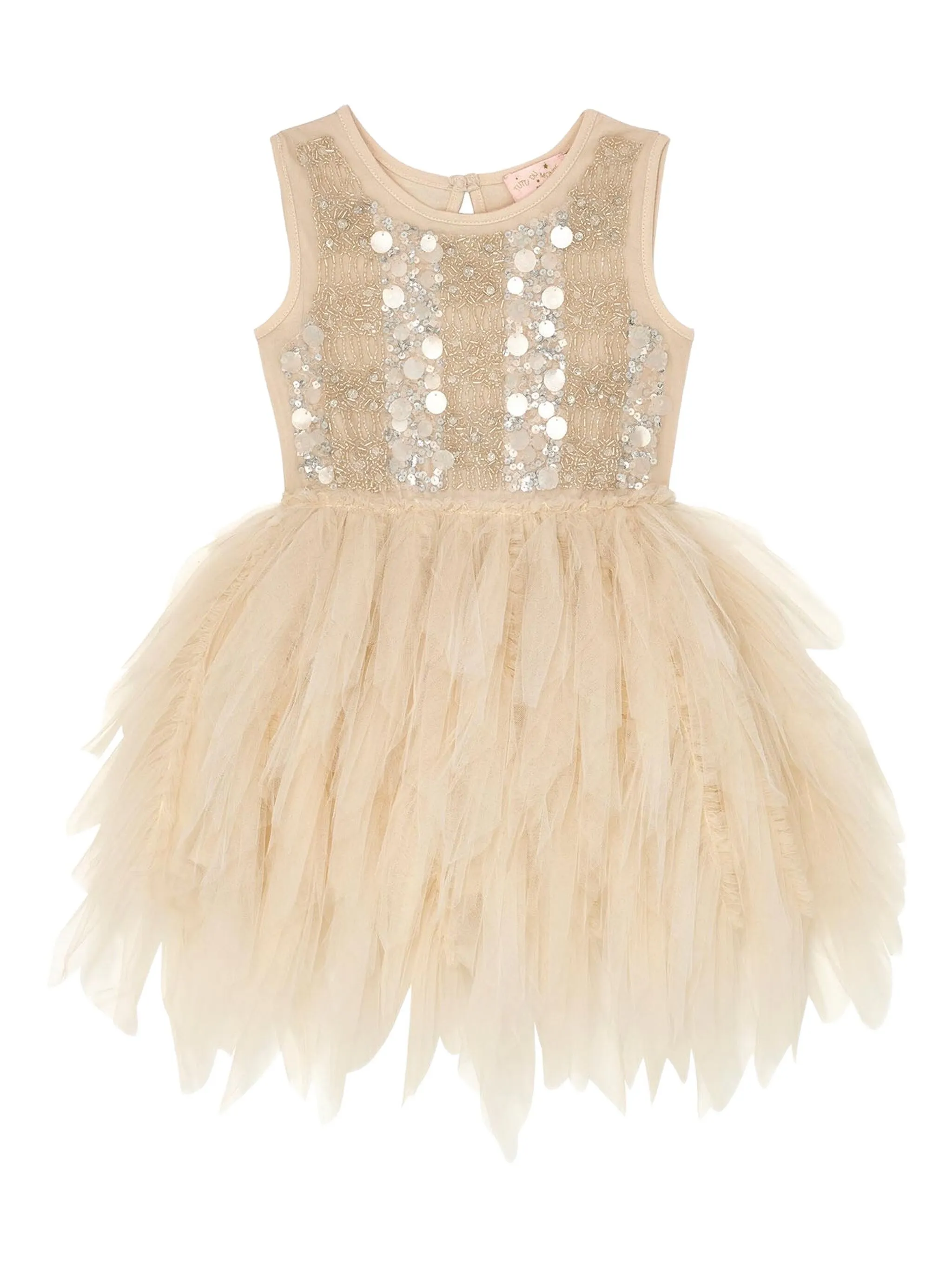 Платье Glitz с пайетками Tutu Du Monde, бежевый
Платье Glitz с пайетками Tutu Du Monde, бежевый