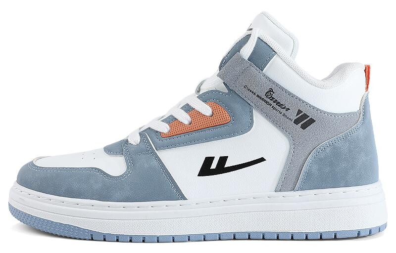 Кроссовки WARRIOR Skateboarding Shoes Men High-top Blue, оранжевый
Кроссовки WARRIOR Skateboarding Shoes Men High-top Blue, оранжевый