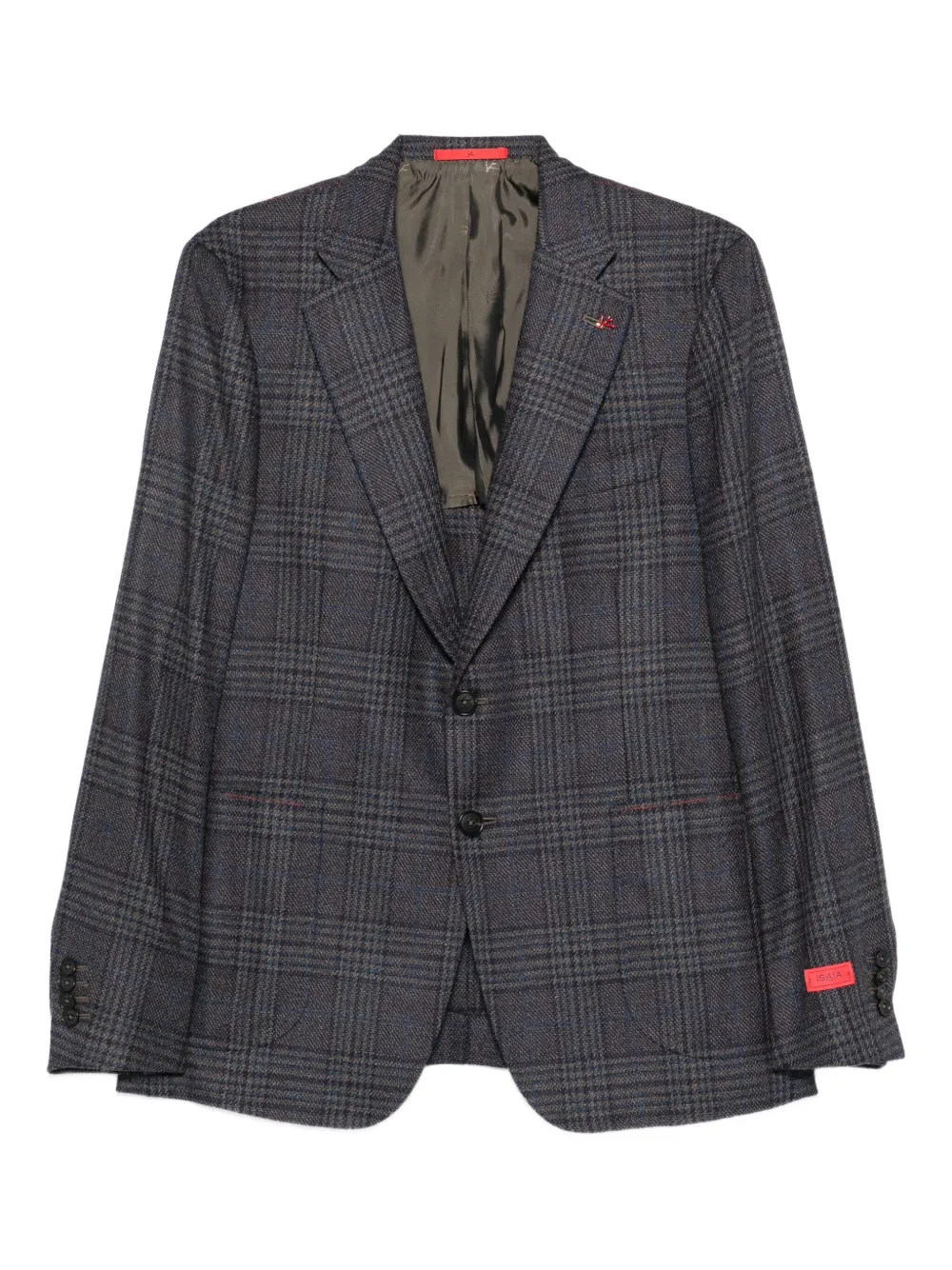 Клетчатый пиджак из смеси шерсти и шелка Isaia, коричневый
Клетчатый пиджак из смеси шерсти и шелка Isaia, коричневый