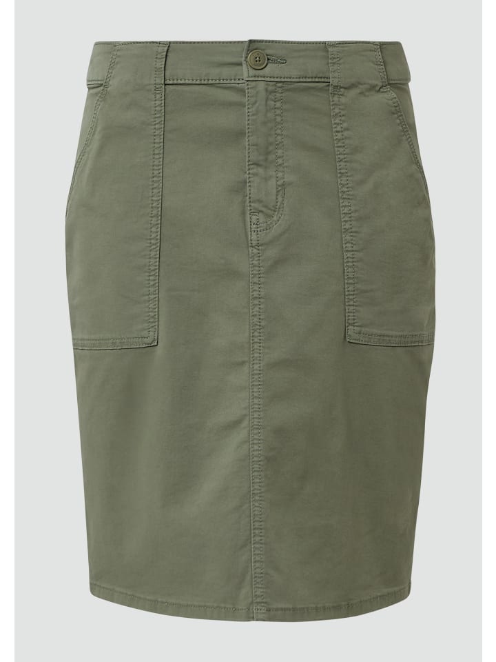 Мини-юбка s.Oliver, оливковый 
Мини-юбка s.Oliver, оливковый