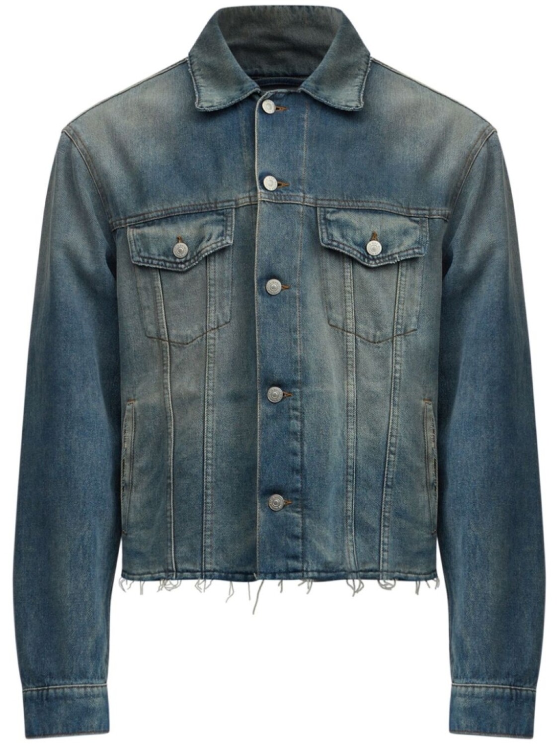 MM6 Maison Margiela джинсовая куртка, синий 
MM6 Maison Margiela джинсовая куртка, синий