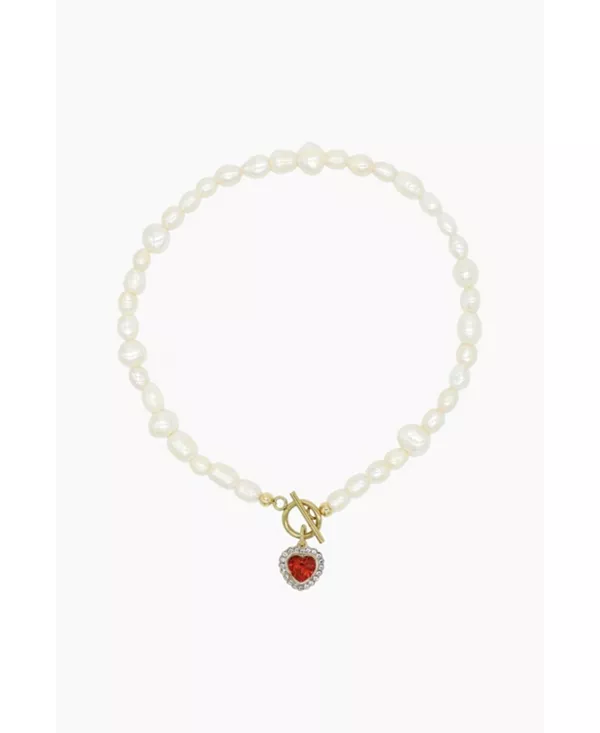 Ожерелье из пресноводного жемчуга с подвеской в виде красного сердца 15,0¿ Velvet Luna, red
Ожерелье из пресноводного жемчуга с подвеской в виде красного сердца 15,0¿ Velvet Luna, red