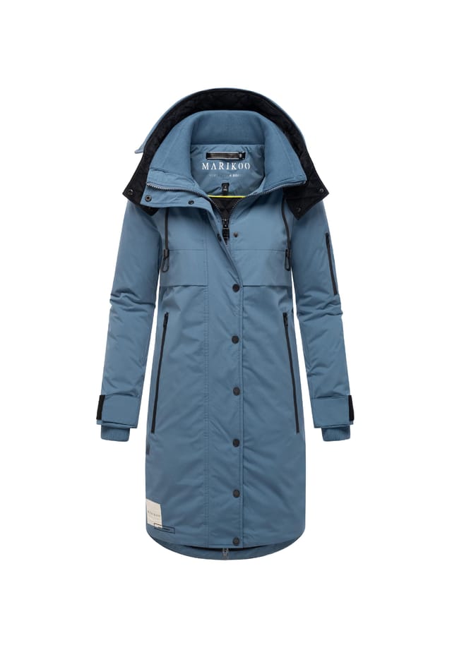 Зимнее пальто анука 16 Marikoo, голубой 
Зимнее пальто анука 16 Marikoo, голубой