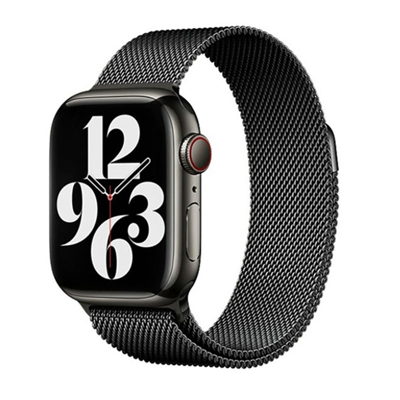Ремешок совместим с Apple. Материал: нержавеющая сталь BIAZE, IWatch S1-S9 (38/40/41mm Unisex) Black
Ремешок совместим с Apple. Материал: нержавеющая сталь BIAZE, IWatch S1-S9 (38/40/41mm Unisex) Black