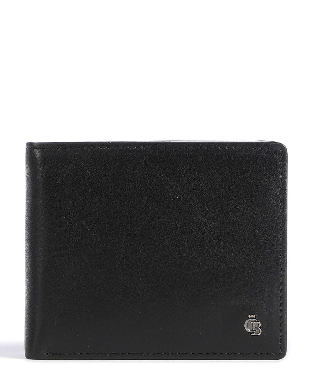 RFID-кошелек из мелкозернистой яловой кожи Castelijn & Beerens, черный
RFID-кошелек из мелкозернистой яловой кожи Castelijn & Beerens, черный