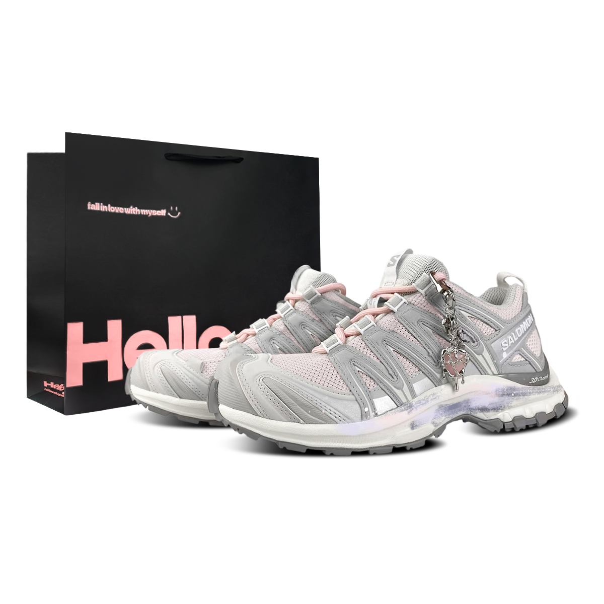 SALOMON Кроссовки XA PRO 3D Cushioning Abrasion Resistant Coverage Support Lightweight Low top Outdoor Unisex Gray Pink
SALOMON Кроссовки XA PRO 3D Cushioning Abrasion Resistant Coverage Support Lightweight Low top Outdoor Unisex Gray Pink