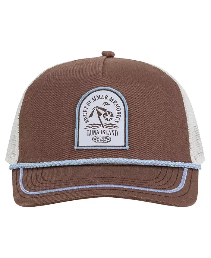 Мужская кепка Luna Island с регулируемой застежкой Scotch & Soda, коричневый
Мужская кепка Luna Island с регулируемой застежкой Scotch & Soda, коричневый