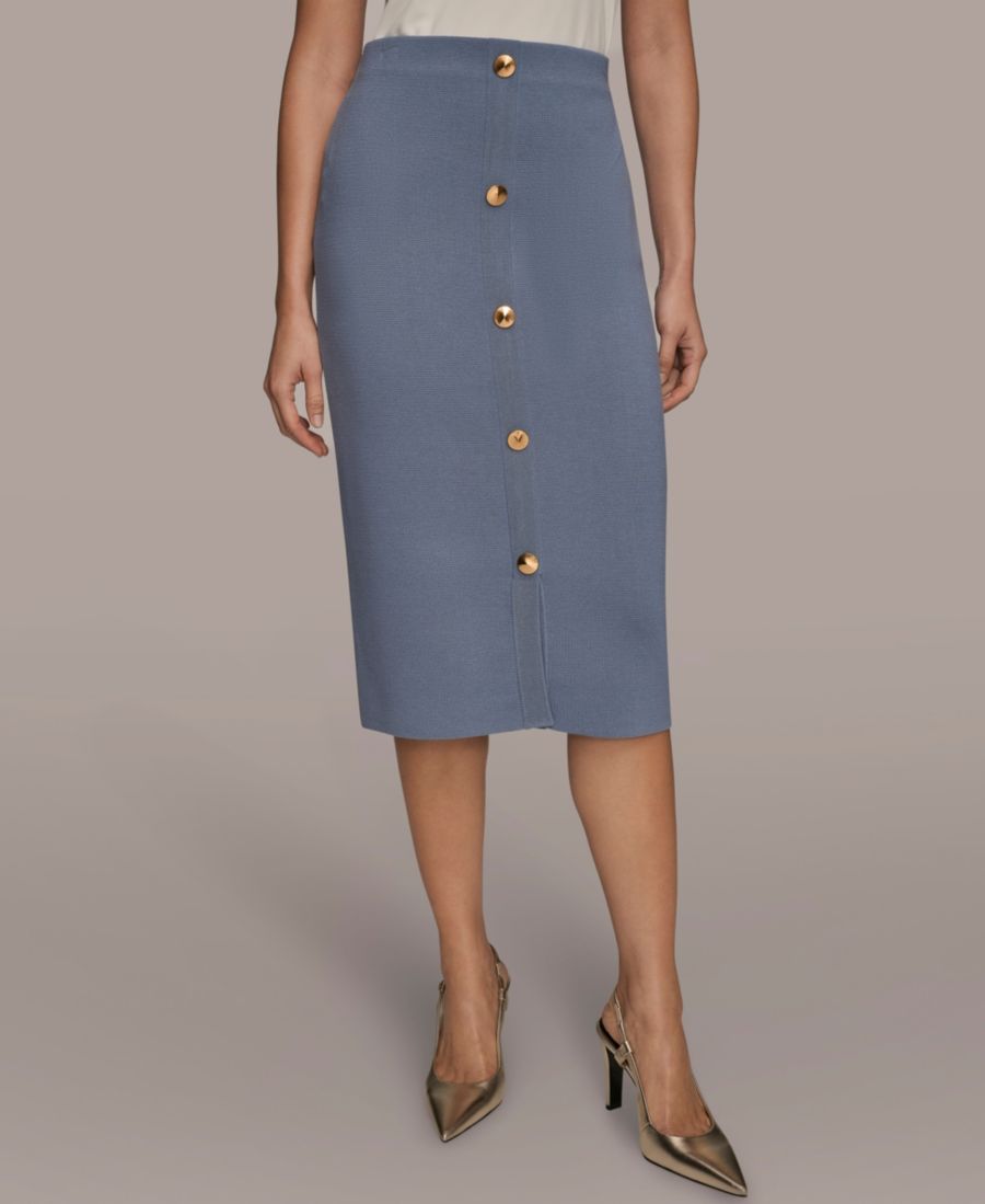 Женская прямая трикотажная юбка миди на резинке Donna Karan New York, Tempest
Женская прямая трикотажная юбка миди на резинке Donna Karan New York, Tempest