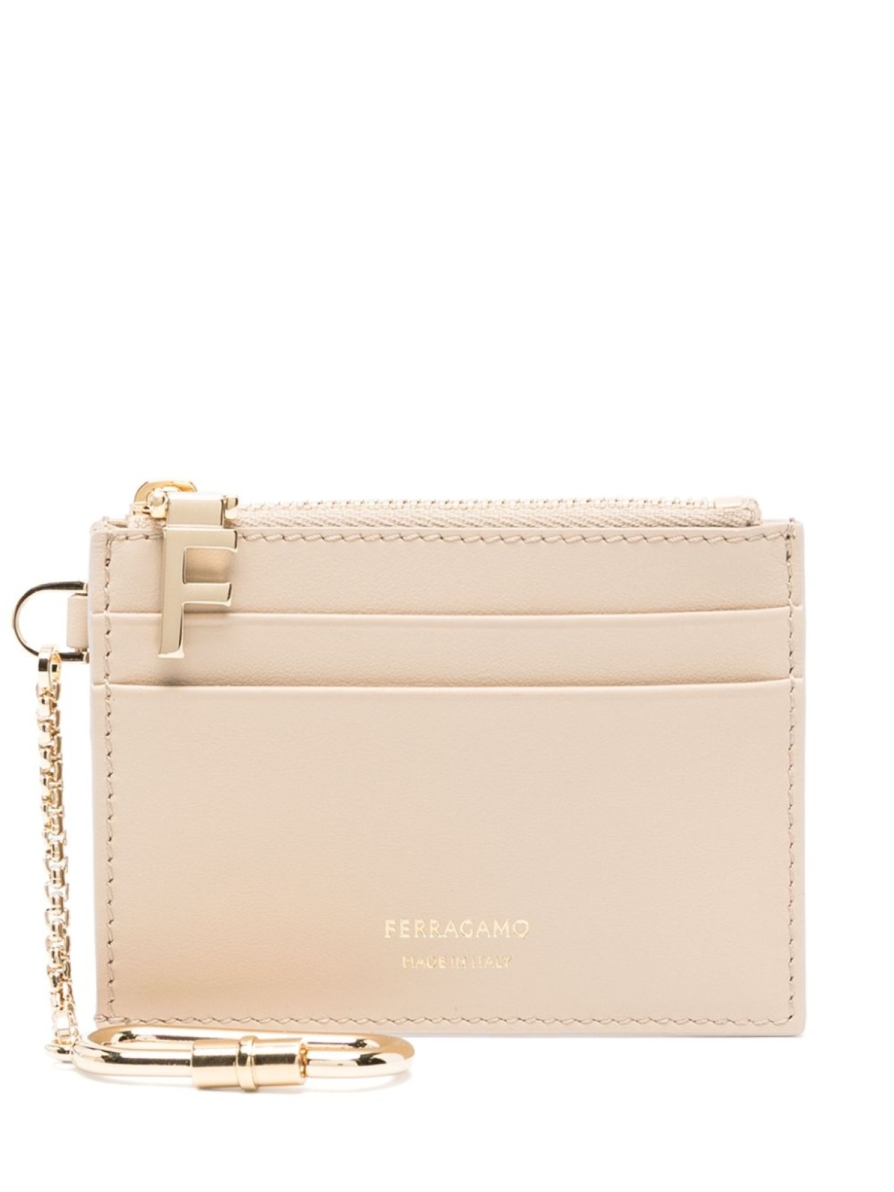 Ferragamo кожаный картхолдер, нейтральный цвет
Ferragamo кожаный картхолдер, нейтральный цвет