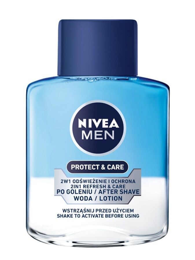 Nivea Men Protect&Care 2w1 лосьон после бритья, 100 ml
Nivea Men Protect&Care 2w1 лосьон после бритья, 100 ml