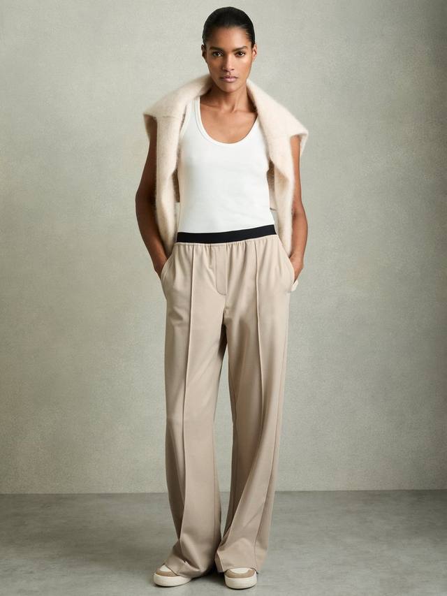 Широкие брюки petite lucia с контрастной резинкой на талии Reiss, цвет Stone
Широкие брюки petite lucia с контрастной резинкой на талии Reiss, цвет Stone