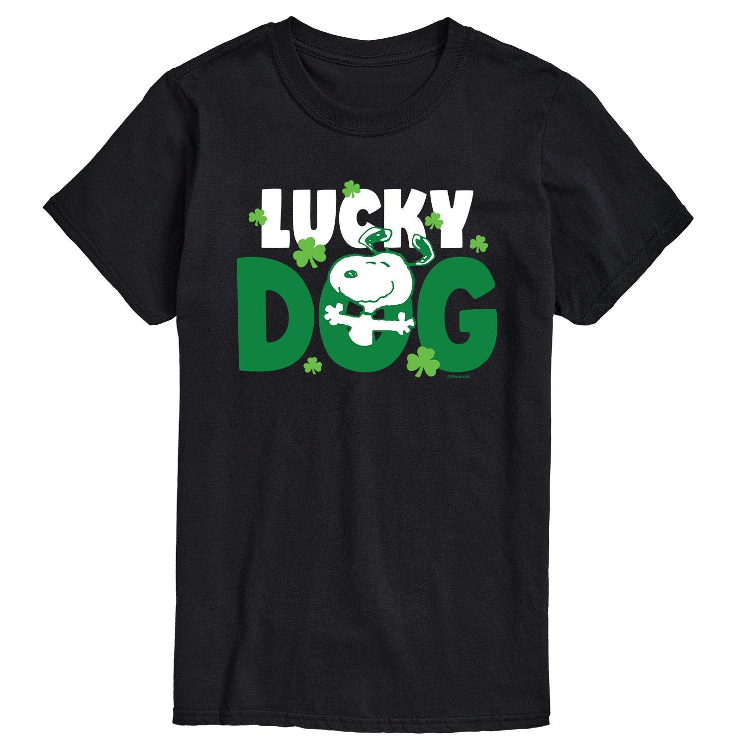 Мужская футболка Lucky Dog с арахисом Licensed Character
Мужская футболка Lucky Dog с арахисом Licensed Character