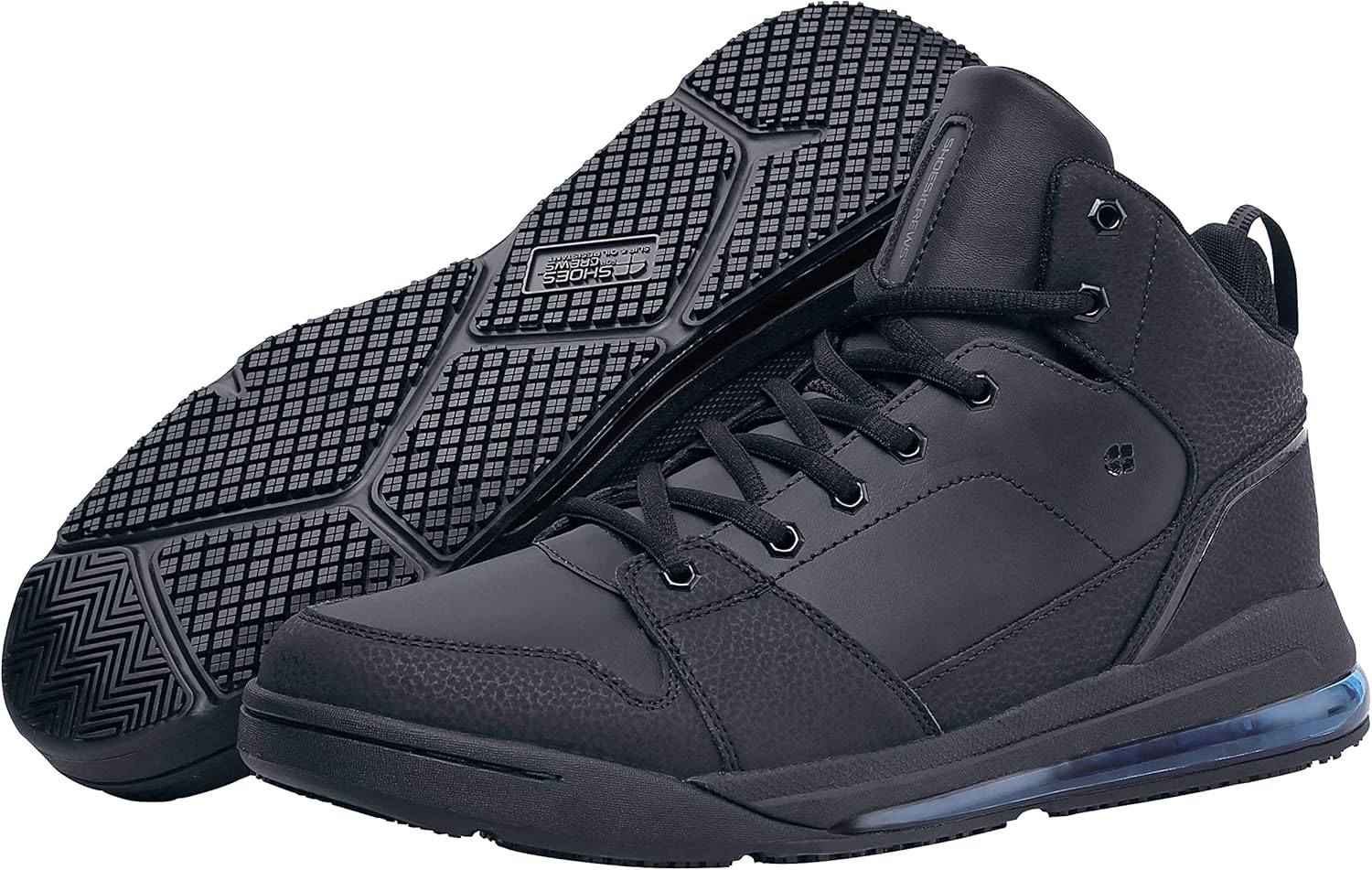 Мужские рабочие кроссовки Shoes For Crews с высокой посадкой и противоскользящей подошвой - удобная, нескользящая рабочая обувь для мужчин в сфере общественного питания, здравоохранения и розничной торговли - Tigon, черный
Мужские рабочие кроссовки Shoes For Crews с высокой посадкой и противоскользящей подошвой - удобная, нескользящая рабочая обувь для мужчин в сфере общественного питания, здравоохранения и розничной торговли - Tigon, черный