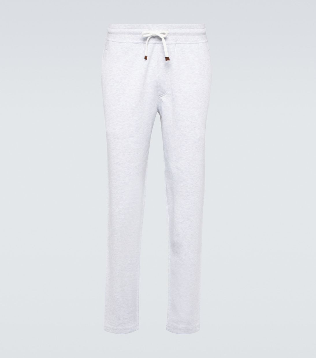 Спортивные брюки из смесовой хлопковой ткани Brunello Cucinelli, Perla
Спортивные брюки из смесовой хлопковой ткани Brunello Cucinelli, Perla