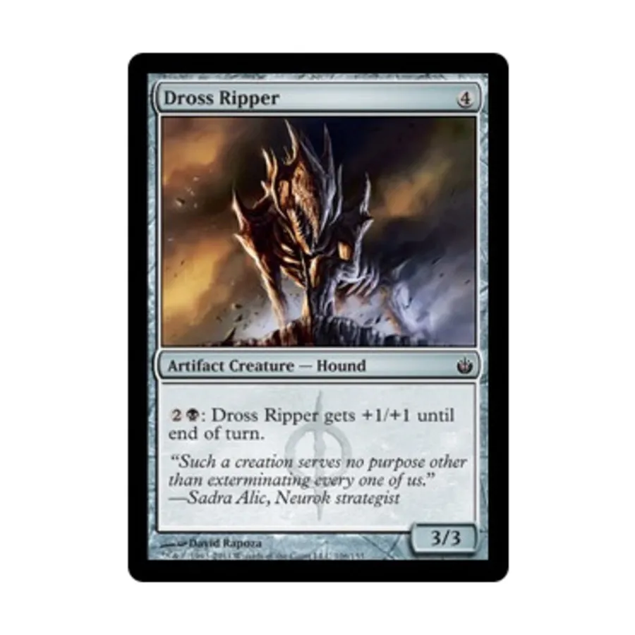 CCG Dross Ripper (C) (фольга), MTG - Mirrodin Besieged
CCG Dross Ripper (C) (фольга), MTG - Mirrodin Besieged