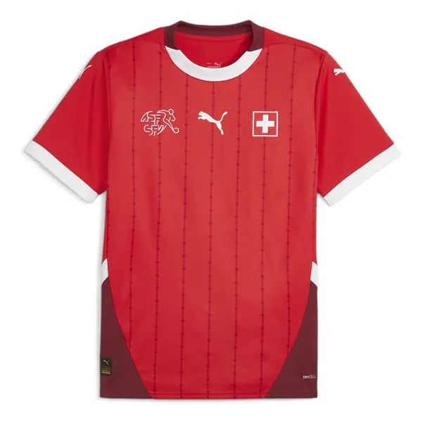 Спортивная футболка switzerland 24 home soccer jersey 'red' Puma, красный
Спортивная футболка switzerland 24 home soccer jersey 'red' Puma, красный