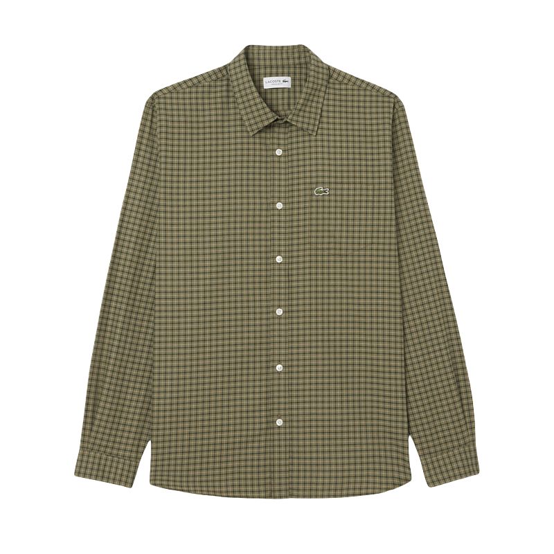 Мужская рубашка LACOSTE, оливковый
Мужская рубашка LACOSTE, оливковый