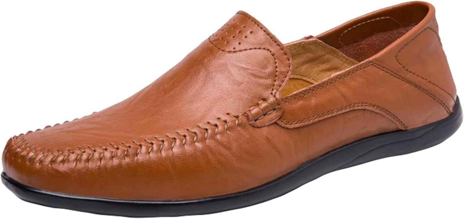 Мужские мягкие лоферы OXCOWNIU, повседневные плоские туфли, мокасины, летние мужские туфли на плоской подошве, коричневый
Мужские мягкие лоферы OXCOWNIU, повседневные плоские туфли, мокасины, летние мужские туфли на плоской подошве, коричневый