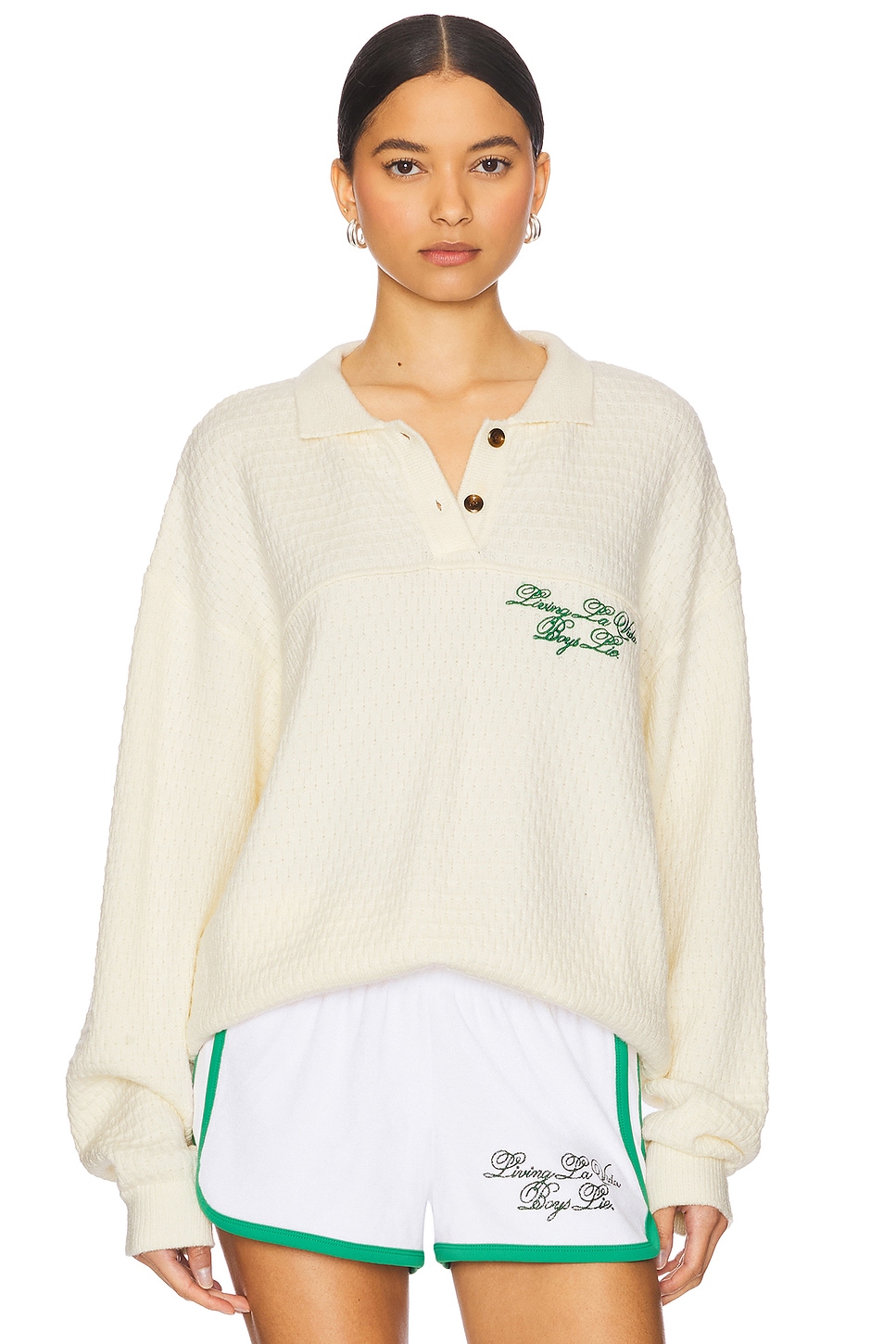 Пуловер "Living la vida presley" от Boys Lie, white
Пуловер "Living la vida presley" от Boys Lie, white