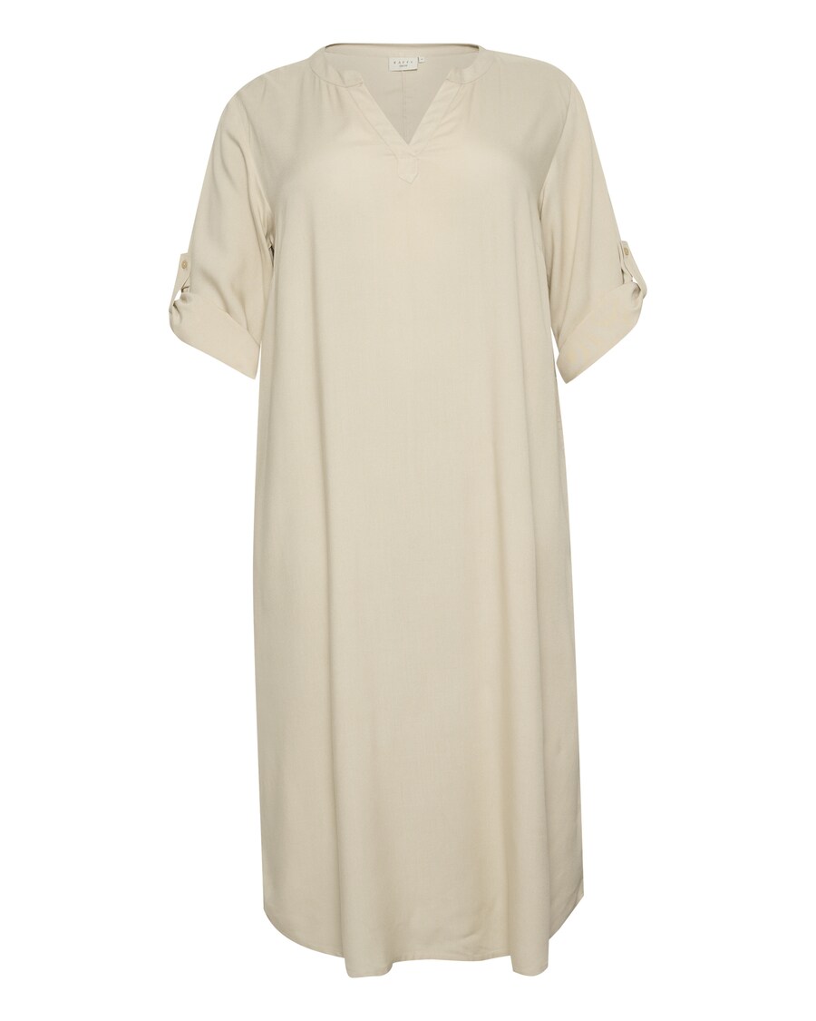 Платье-рубашка KAFFE CURVE Dori, бежевый
Платье-рубашка KAFFE CURVE Dori, бежевый