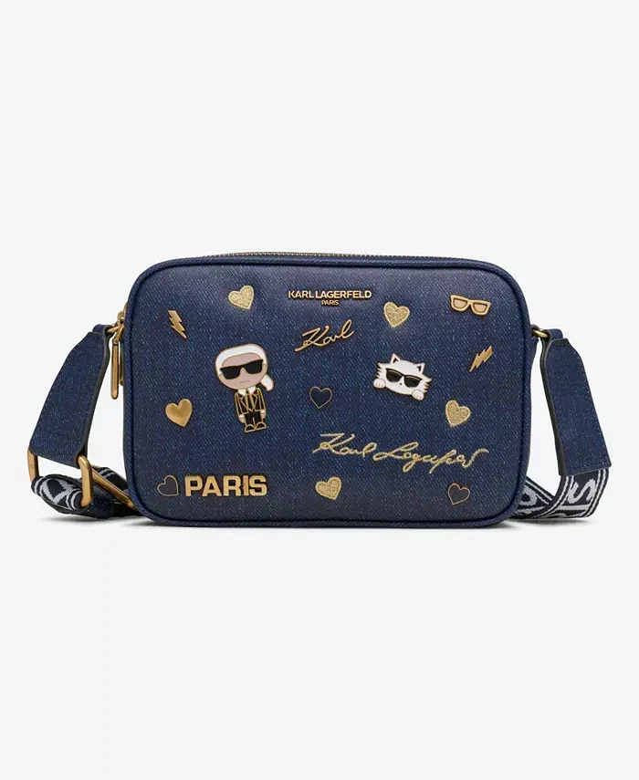 Сумка кроссбоди Maybelle с булавками KARL LAGERFELD PARIS, синий
Сумка кроссбоди Maybelle с булавками KARL LAGERFELD PARIS, синий