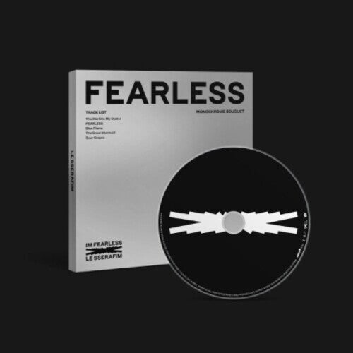 CD диск Le Sserafim: Fearless - Monochrome Bouquet Version - incl. 32pg Lyric Book, Double-Sided Photocard + Postcard
CD диск Le Sserafim: Fearless - Monochrome Bouquet Version - incl. 32pg Lyric Book, Double-Sided Photocard + Postcard