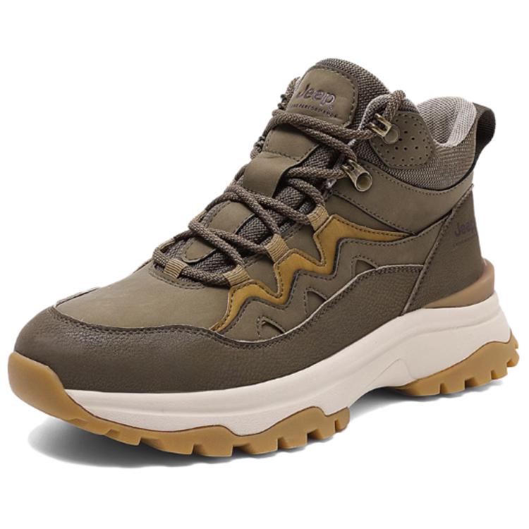 Мужские серые противоскользящие износостойкие высокие походные ботинки Zongzi Jeep, Gray Brown
Мужские серые противоскользящие износостойкие высокие походные ботинки Zongzi Jeep, Gray Brown
