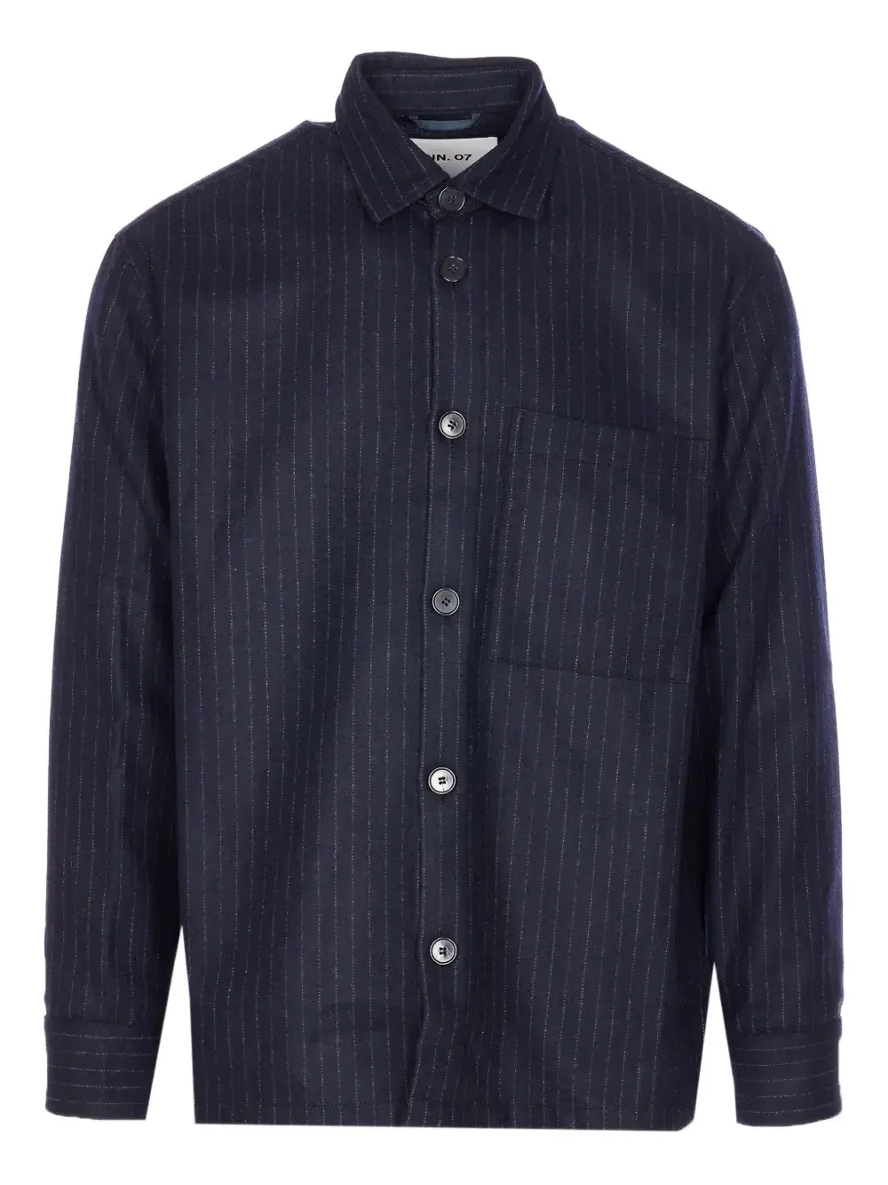 Рубашка в тонкую полоску NN07, синий
Рубашка в тонкую полоску NN07, синий