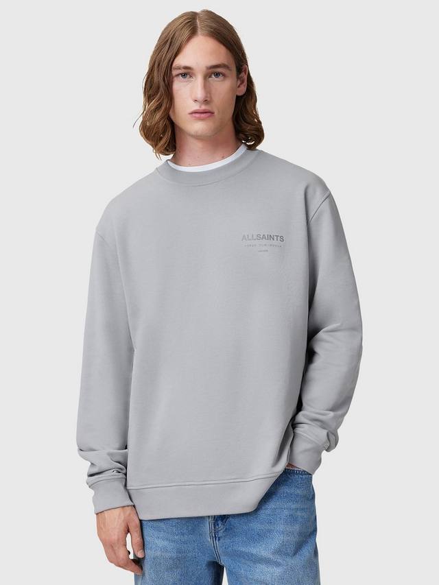 Толстовка с круглым вырезом свободного покроя underground AllSaints, цвет Machine Grey
Толстовка с круглым вырезом свободного покроя underground AllSaints, цвет Machine Grey