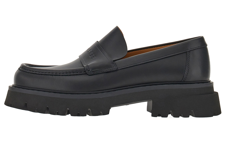 Массивные кожаные лоферы с тисненым логотипом Ferragamo, Original Shoe Box Included
Массивные кожаные лоферы с тисненым логотипом Ferragamo, Original Shoe Box Included