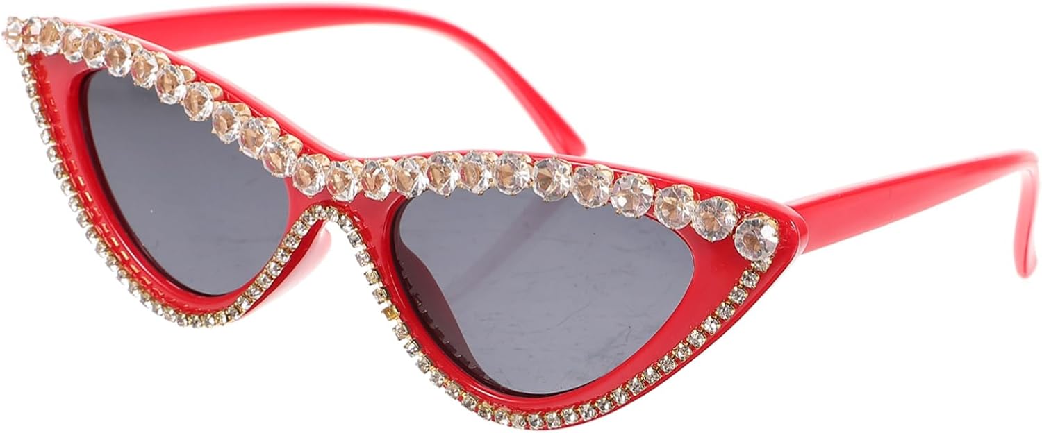 Солнцезащитные очки «кошачий глаз» со стразами для женщин. Стильные декоративные очки для фестивалей, отдыха и повседневной носки. Легкий и модный аксессуар Healvian, Red
Солнцезащитные очки «кошачий глаз» со стразами для женщин. Стильные декоративные очки для фестивалей, отдыха и повседневной носки. Легкий и модный аксессуар Healvian, Red